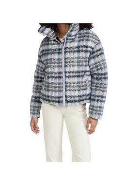 Apparis Plaid Blue Josh Jacket Size S